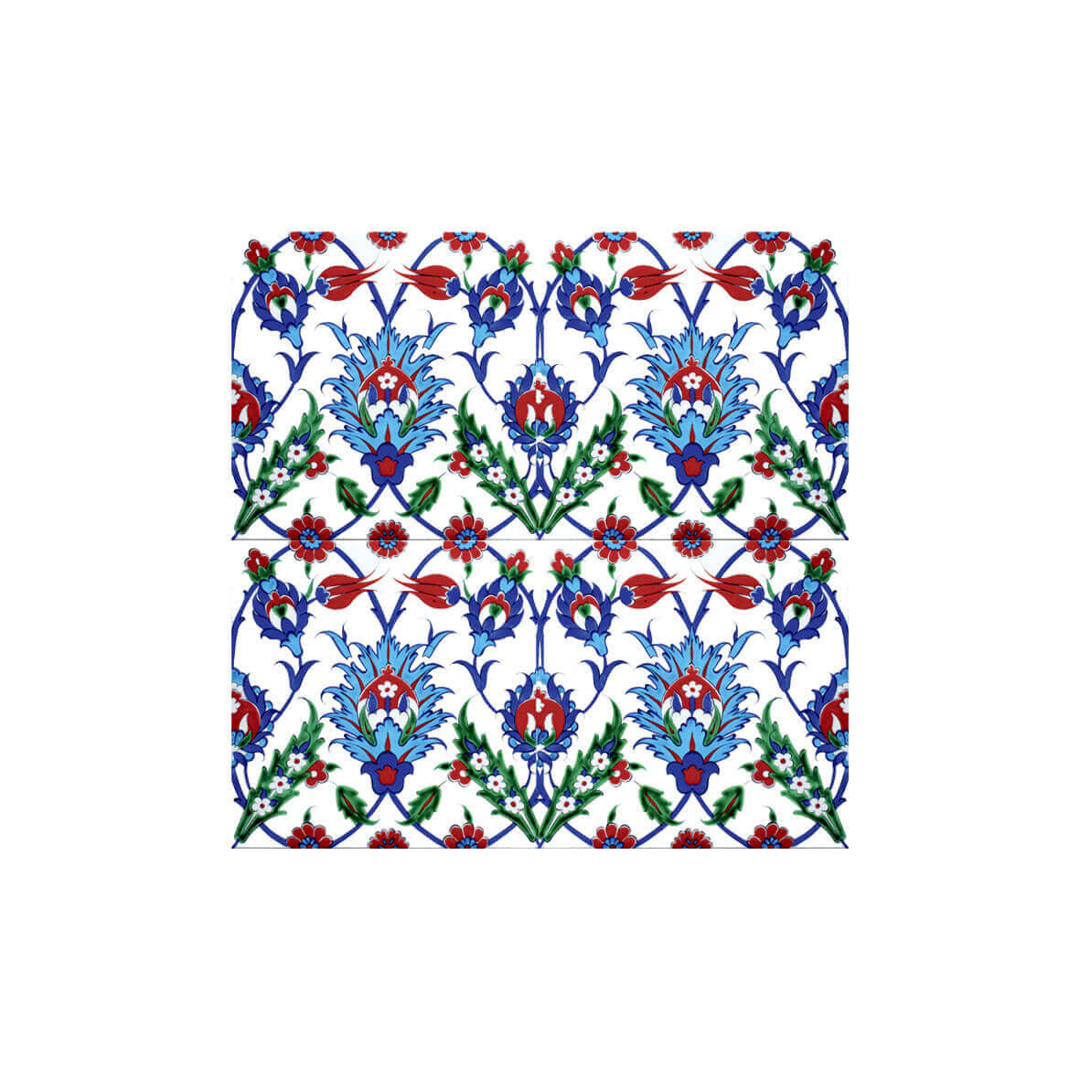 Iznik Tile Tulip Design British Museum