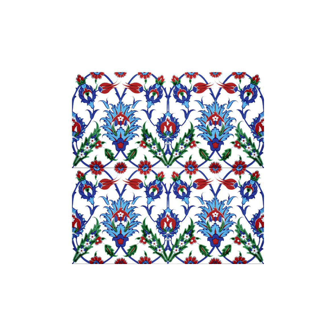 Iznik Tile Tulip Design British Museum