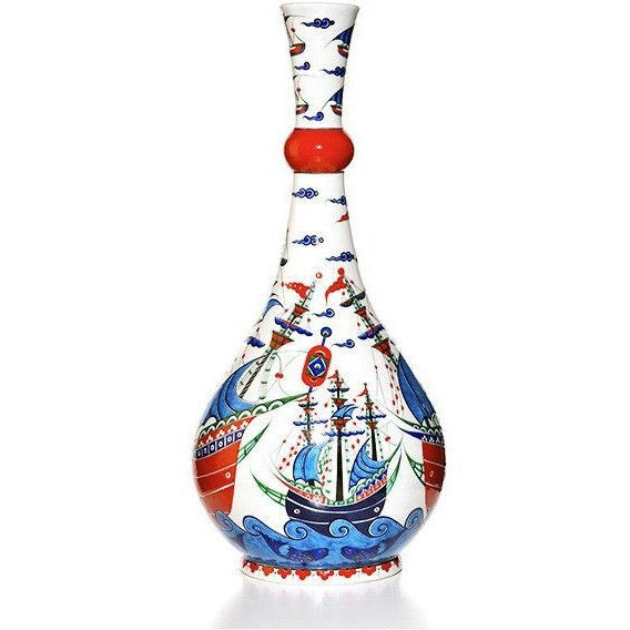 Vase - Iznik Vase | Majestic Galleon Design