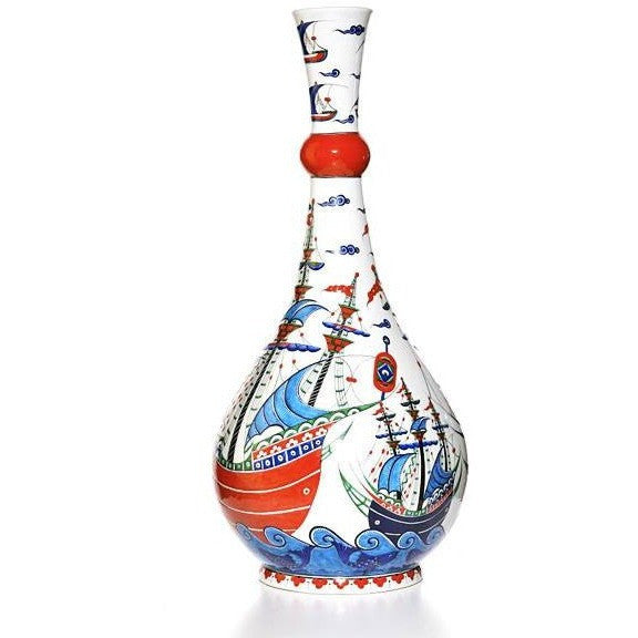 Vase - Iznik Vase | Majestic Galleon Design